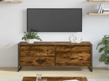 TV Cabinet Smoke Oak 100 x 36 x 49.5 cm Engineered Wood 886620