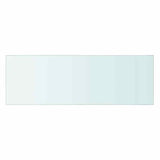 Shelves 2 pcs Panel Glass Clear 60x20 cm 3051564