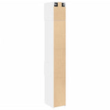 Slim Storage Cabinet White 30x42,5x225 cm Engineered Wood 3281266