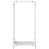 Firewood Rack White 44x28x90 cm Cold-rolled steel 864208