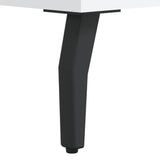 Bedside Cabinets 2 pcs White 40x35x47.5 cm Engineered Wood 827341