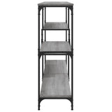 Console Table Grey Sonoma 160x32x95 cm Engineered Wood 833958