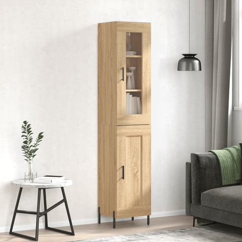 Highboard Sonoma Oak 34.5x34x180 cm Engineered Wood 3199500