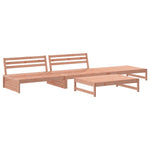 4 Piece Garden Lounge Set Solid Wood Douglas 3186632
