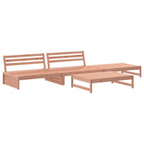 4 Piece Garden Lounge Set Solid Wood Douglas 3186632