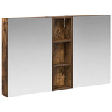 Bathroom Cabinet Set 3 pcs 100 x 10.5 x 60.5 cm Engineered wood 3403700