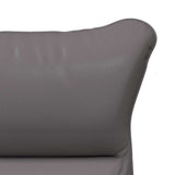 Armchair Grey 69 x 74 x 93 cm Artificial Leather 42001859