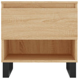 Coffee Tables 2 pcs Sonoma Oak 50x46x50 cm Engineered Wood 830931