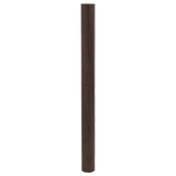 Room Divider Dark Brown Width 400 cm Height 165 cm Bamboo 377002