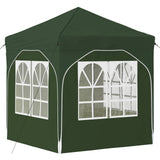 Pop-up Party Tent 192 x 192 x 245 cm Green 42019838