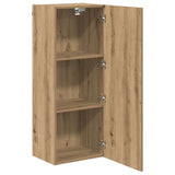 TV Wall Cabinet Artisan Oak 40.5 x 30 x 102 cm Engineered Wood 882940