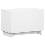 TV Stand 60 x 34.5 x 40 cm White Engineered Wood 8011558