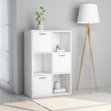 Storage Cabinet White 60x29.5x90 cm Engineered Wood 801134