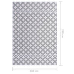 ZNTS Printed Rug Multicolour 160x230 cm Fabric 325359