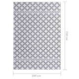 ZNTS Printed Rug Multicolour 160x230 cm Fabric 325359