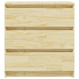 Bedside Cabinet 60x36x64 cm Solid Pinewood 808093