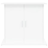 Aquarium Stand White 81x36x73 cm Engineered Wood 833599