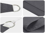 Sun Shade Sail Anthracite 6 x 2.5 m 100% Polyester Oxford 42031005