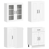 Kitchen Unit KALMAR 8 pcs White Engineered Wood 3438447
