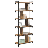 Bookcase Old wood 76 x 32 x 192 cm Engineered wood 882169