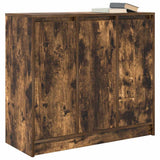 Sideboard Smoked Oak 85x34x76 cm Engineered Wood 861629