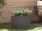 Garden Planter Black 32 x 32 x 40 cm Cold-rolled Steel 876343