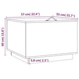 Storage Boxes with Lids 3 pcs Grey Solid Wood Pine 818247