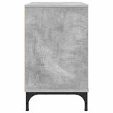 Bedside Table Concrete grey 63.5 x 36 x 61 cm Engineered wood 883467