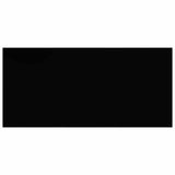 Floating Wall Shelves 4 pcs High Gloss Black 50x23x3.8 cm MDF 323768