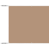 Vertical Awning Taupe 100x1000 cm Oxford Fabric 148407