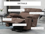 Electric Riser and Recliner Chair for Elderly, Power Lift Recliner Chair with Remote Control, Dark T3398P378877