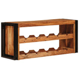 Wine Rack Brown 100 x 45 x 33 cm Solid Acacia Wood 4104761