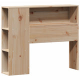 Bookcase Bed without Mattress 75x190 cm Small Single Solid Wood Pine 3322972