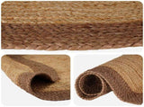 Area Rug Grey 100 x 152 cm Jute 42010701