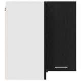 Hanging Cabinet Lyon Black Oak 57 x 57 x 60 cm Engineered Wood 863148