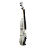 New 4/4 Acoustic Violin Case Bow Rosin White 23313207