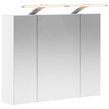 Bathroom Mirror Cabinet White 60 x 14.5 x 50 cm Engineered wood 889079