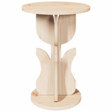 Coffee Table Natural 39.5 x 39.5 x 53.5 cm Solid pine wood 873556