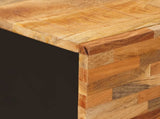 Storage Highboard Brown 60 x 33 x 100 cm Solid Mango Wood 4018326