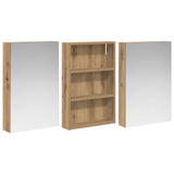 Bathroom Cabinet Set 3 pcs 120 x 10.5 x 60.5 cm Engineered wood 3403735