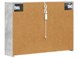 Bathroom Mirror Cabinet Concrete Grey 63.5 x 15.5 x 60.5 cm 889250