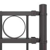 Fence Element ASSEN Grey 170 x 170 cm Steel 42003910