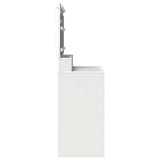 Dressing Table White 100 x 41 x 135 cm Engineered Wood 865100