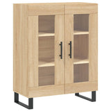 Highboard Sonoma Oak 69.5x34x180 cm Engineered Wood 3199644