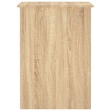 Desk Sonoma Oak 100x55x75 cm Engineered Wood 823027