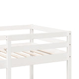Loft Bed Frame without Mattress White 80x200cm Solid Wood Pine 3308545