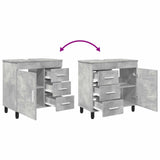 Bathroom Vanity Unit Concrete Grey 60 x 35 x 60 cm 889378