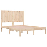 Bed Frame without Mattress 120x200 cm Solid Wood Pine 3104408