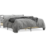 Bed Frame without Mattress Sonoma Oak 150x200 cm King Size 3280048