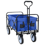Folding Hand Trolley Manual Blue 94 x 53 x 99 cm Oxford Cloth 42020662